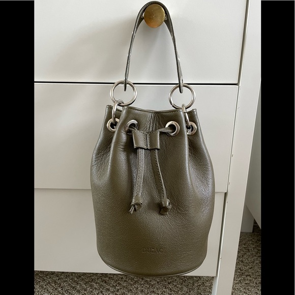 💜 genuine leather bucket bag - Picture 1 of 6